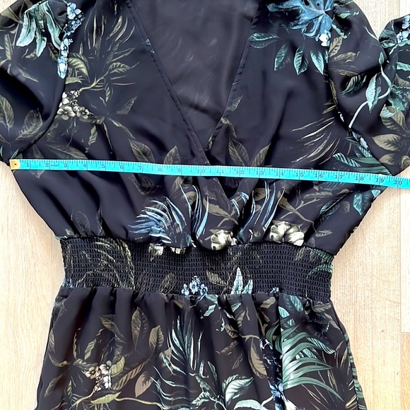 Dex Botanical Print Dress- Size M - Picture 9 of 11